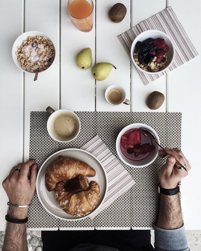 Breakfast in Fossa Mala