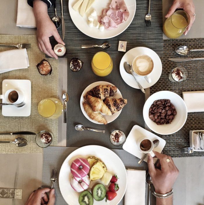 Breakfast in Palazzo Victoria