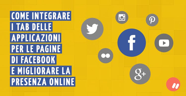 Integrare i tab delle applicazioni per le pagine facebook