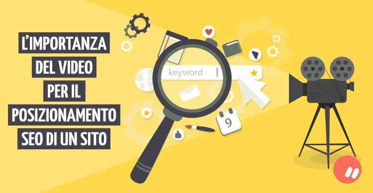 Video posizionamento SEO di un sito