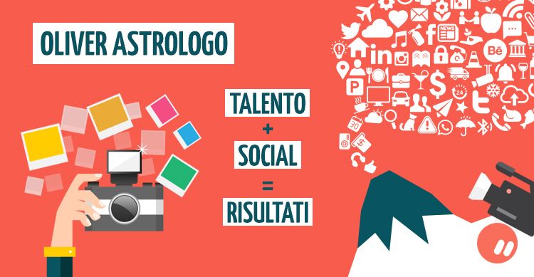 Oliver Astrologo: talento e social si fondono